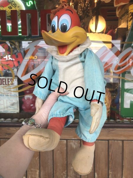 画像9: 60s Vintage Mattel Woody Woodpecker Talking Doll (T897) (9)