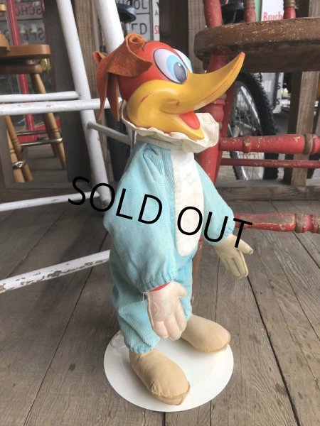 画像1: 60s Vintage Mattel Woody Woodpecker Talking Doll (T897) (1)