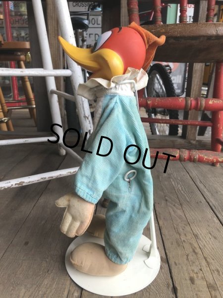 画像3: 60s Vintage Mattel Woody Woodpecker Talking Doll (T897) (3)
