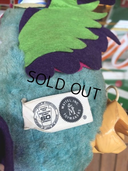 画像4: Vintage 1962 Mattel Pull String Talking Crackers the Parrot (T900) (4)