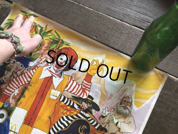 画像10: Vintage McDonald's 1975 Calendar (T914) (10)