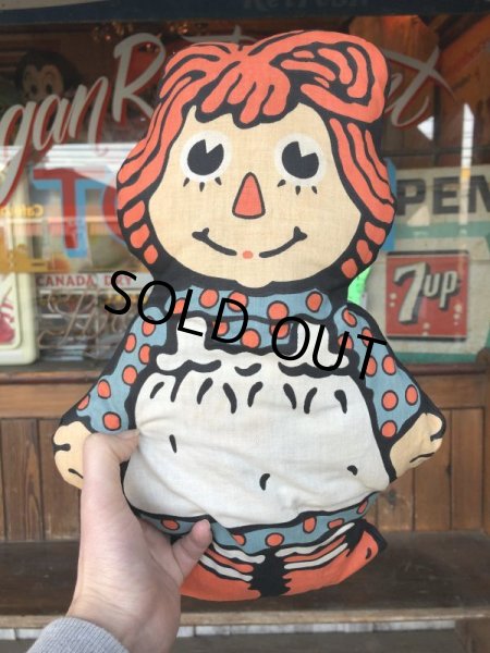 画像4: 70s Vintage Raggedy Ann Pillow Doll (Ｔ916) (4)