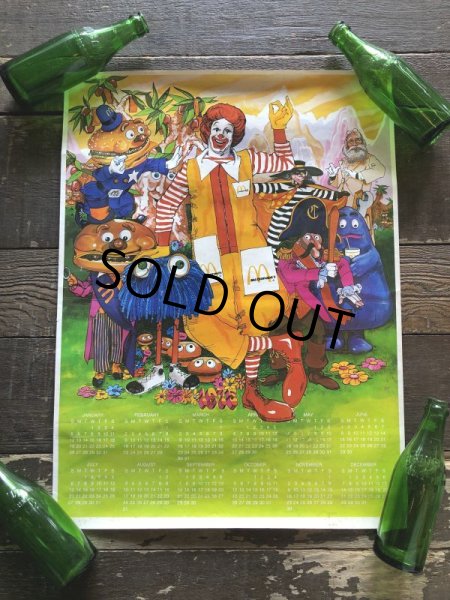 画像2: Vintage McDonald's 1975 Calendar (T914) (2)