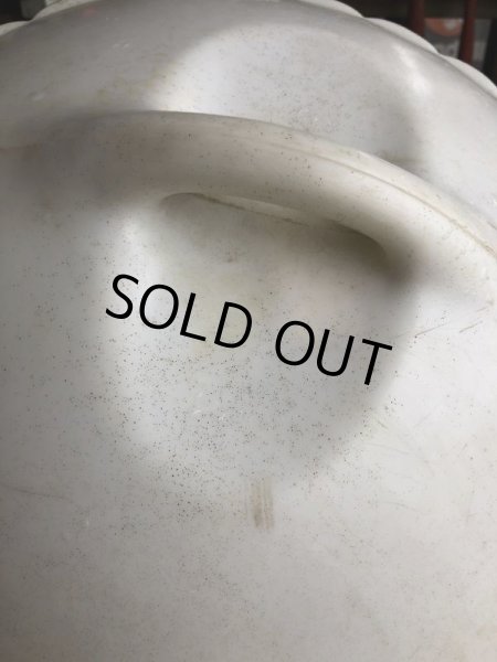 画像14: 70s Vintage CIRCUS Polka Dot Elephant Blow Mold Toy Chest Box (Ｔ923) (14)