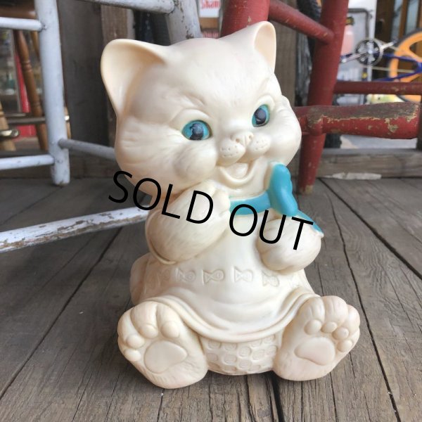 画像2: 70s Vintage Rubber Doll Kitty Cat (Ｔ928) (2)