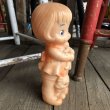 画像4: 60s Vintage Rubber Doll Cute Girl w/cat(Ｔ925) (4)