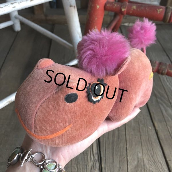 画像7: 60s Vintage Kamer Pink Hippo Doll (Ｔ937) (7)