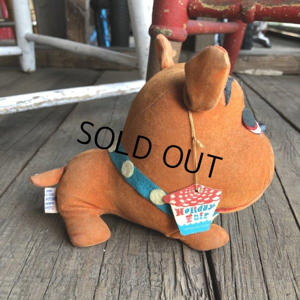 画像2: 70s Vintage Holiday Fair Bull Dog Doll (Ｔ930) (2)