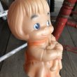 画像6: 60s Vintage Rubber Doll Cute Girl w/cat(Ｔ925) (6)