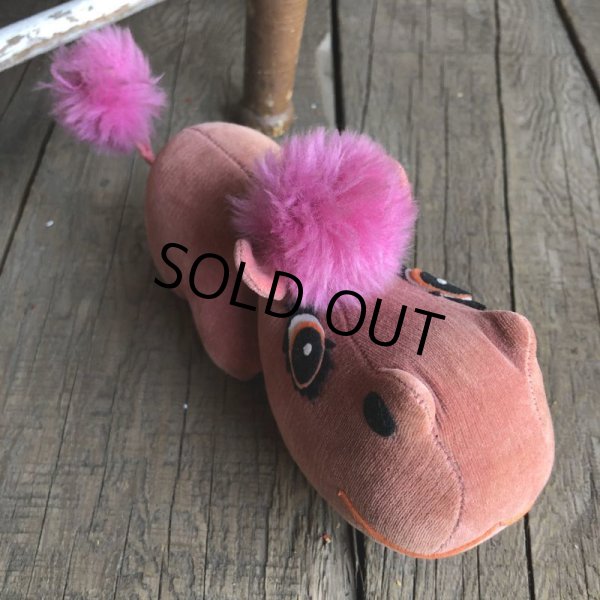 画像5: 60s Vintage Kamer Pink Hippo Doll (Ｔ937) (5)