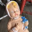 画像5: 60s Vintage Rubber Doll Reliable Baby w/teddy bear (Ｔ926) (5)