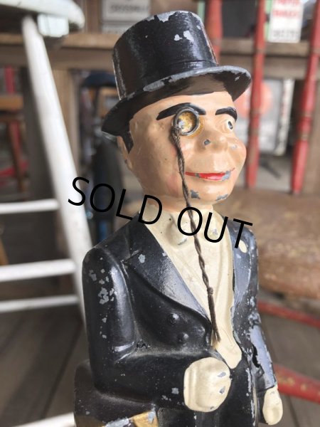 画像7: Vintage Charlie McCarthy Metal Bank (T939) (7)