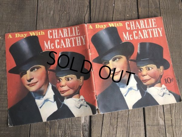 画像9: Vintage Charlie McCarthy Book (T940) (9)