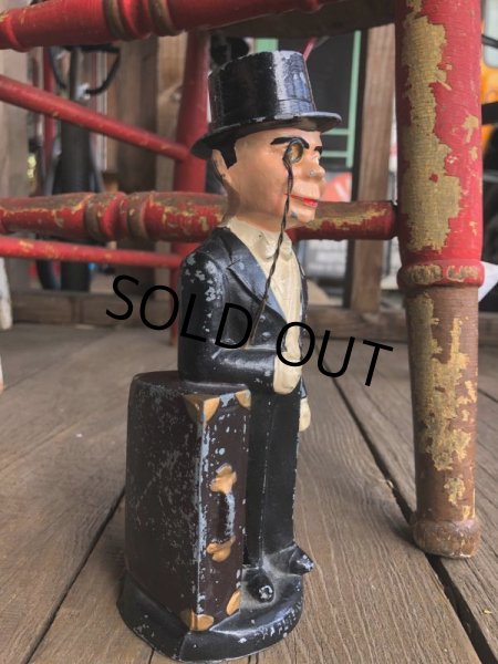 画像2: Vintage Charlie McCarthy Metal Bank (T939) (2)