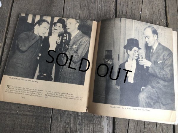 画像8: Vintage Charlie McCarthy Book (T940) (8)