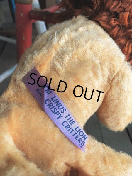 画像10: 60s Vintage CRISPY CRITTERS Linus the Lion (T950) (10)