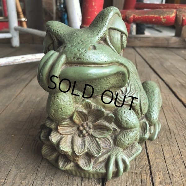 画像10: 60s Vintage Thinking Frog Plastic Bank (T983) (10)