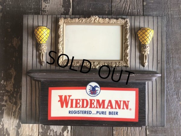 画像9: Vintage Weideman Beer & Ale Lighted BAR Sign (T984) (9)