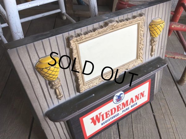画像3: Vintage Weideman Beer & Ale Lighted BAR Sign (T984) (3)