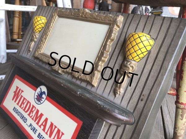 画像4: Vintage Weideman Beer & Ale Lighted BAR Sign (T984) (4)