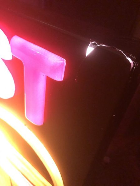 画像14: Vintage BREAKFAST & LUNCH Ligiht Sign (T986) (14)