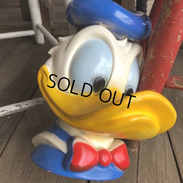 画像6: 70s Vintage Disney Play Pal Head Bank Donald Duck (T903) (6)