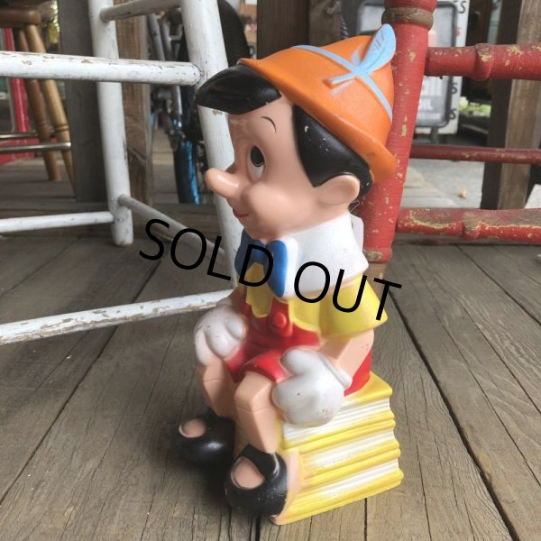 画像3: 70s Vintage Disney Pinocchio Bank Doll 右 (T898) (3)