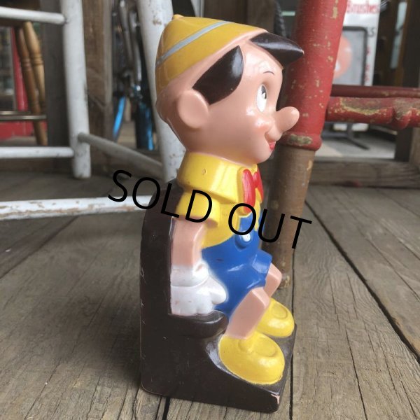 画像3: 70s Vintage Disney Pinocchio Bank Doll (T899) (3)
