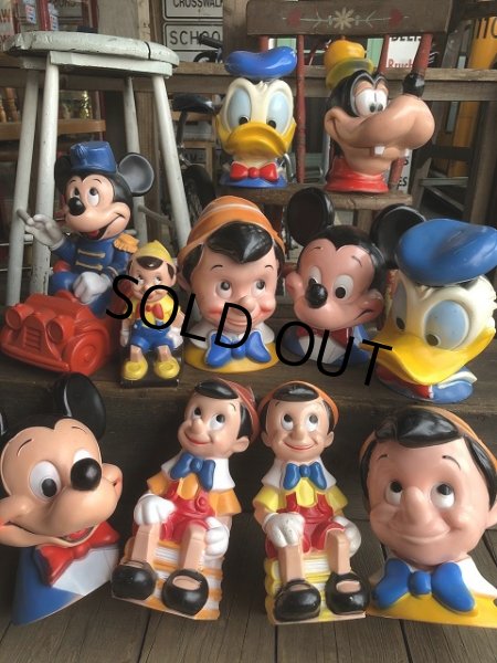 画像11: 70s Vintage Disney Pinocchio Bank Doll (T899) (11)