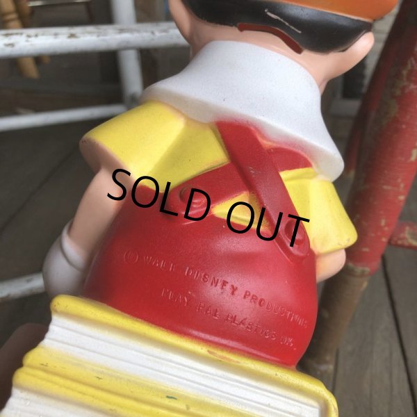 画像11: 70s Vintage Disney Pinocchio Bank Doll 右 (T898) (11)