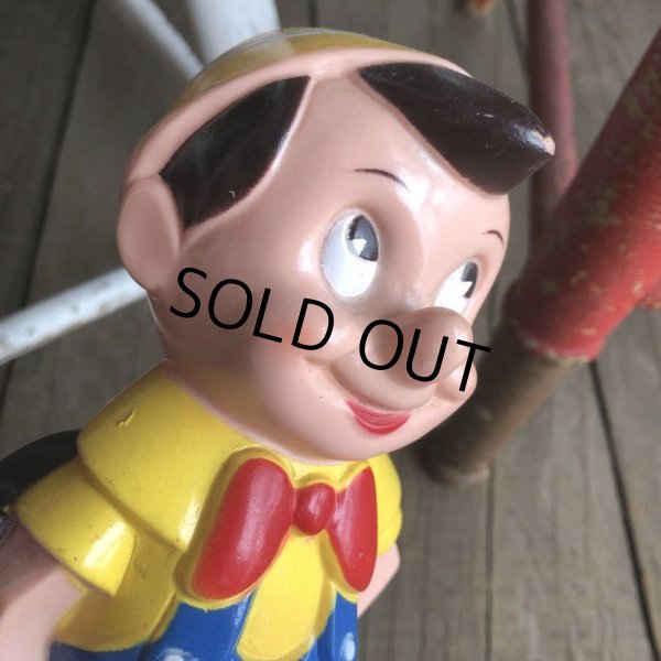 画像6: 70s Vintage Disney Pinocchio Bank Doll (T899) (6)