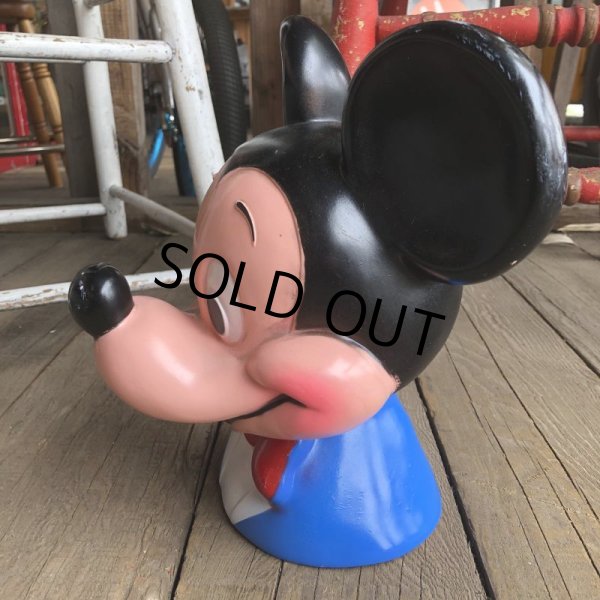 画像5: 70s Vintage Disney Play Pal Head Bank Mickey Mouse (T904) (5)