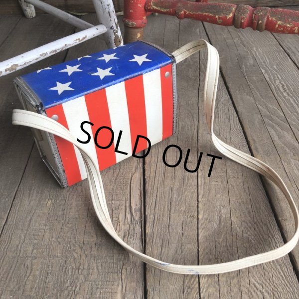 画像5: Vintage Groovy American Old Glory Stars and Stripes Camera Case (T908)   (5)