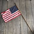 画像3: Vintage 50 Star Americacn Flag wooden pole (T913) 　 (3)