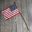 画像3: Vintage 48 Star Americacn Flag wooden pole (T914) 　 (3)