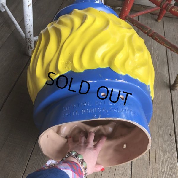 画像10: 70s Vintage Helium Balloon Tank Head Yankee Dandy (T919) 　 (10)