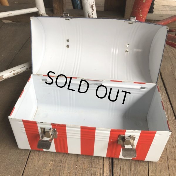 画像6: Vintage Groovy American Old Glory Stars and Stripes Lunch Box (T907) 　 (6)