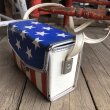 画像4: Vintage Groovy American Old Glory Stars and Stripes Camera Case (T908)   (4)