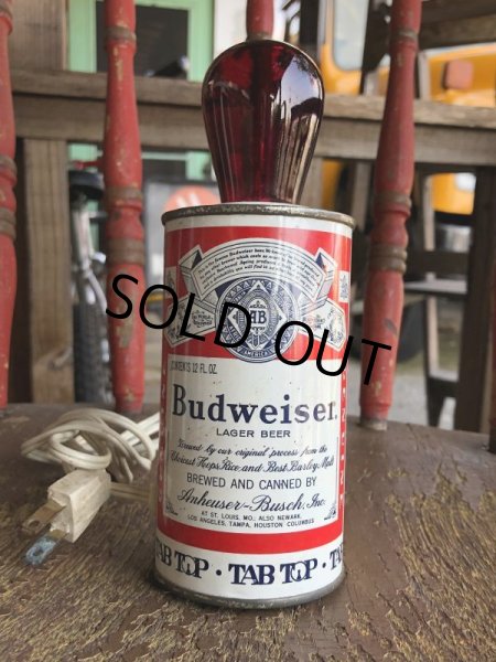 画像2: Vintage King of Beers Budweiser Can Table Light Lamp (T919) (2)