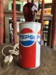 画像2: 70s Vintage Pepsi Cola Can Table Light Lamp (T920) (2)