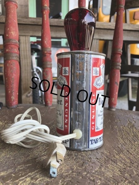 画像3: Vintage King of Beers Budweiser Can Table Light Lamp (T919) (3)