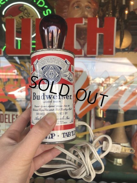 画像7: Vintage King of Beers Budweiser Can Table Light Lamp (T919) (7)