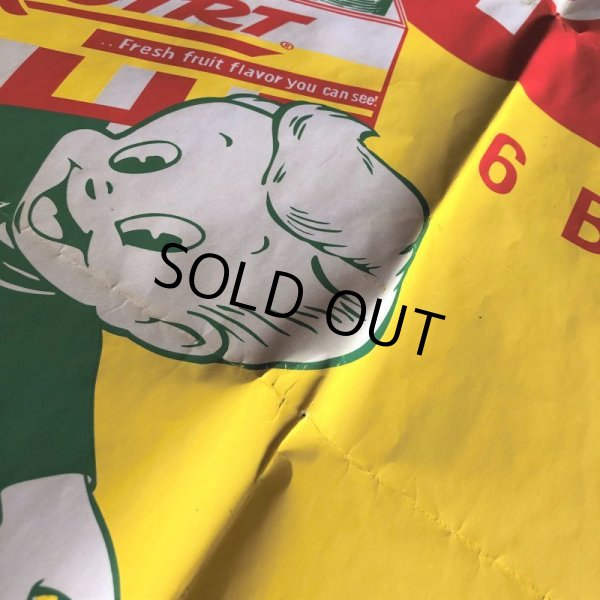 画像18: 50s Vintage Squirt Soda Store Display Sign Poster BIG!! (T967)  (18)