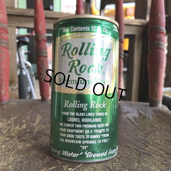 画像3: Vintage Beer Can Rolling Rock (T921) (3)