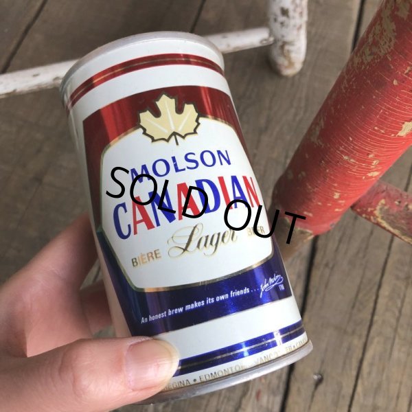 画像1: Vintage Beer Can Molson Canadian (T924) (1)