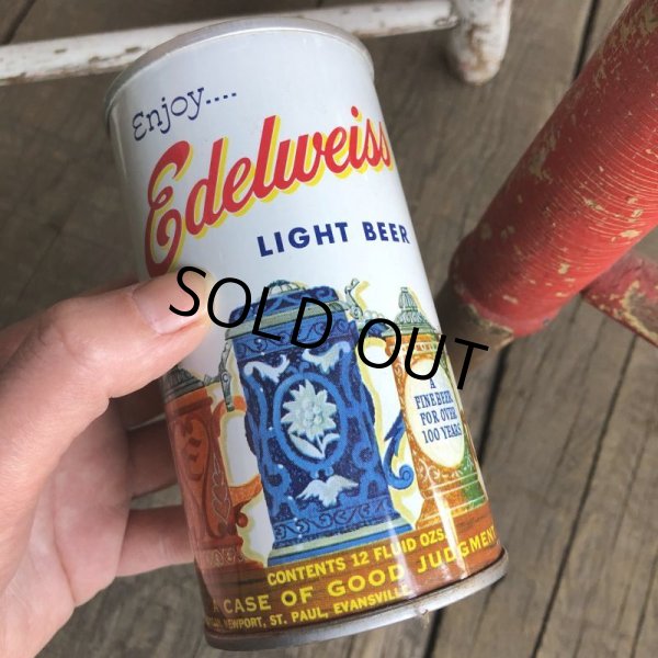 画像1: Vintage Beer Can Edelweiss (T923) (1)