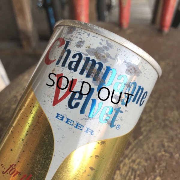 画像5: Vintage Beer Can Champagne Velvet (T942) (5)
