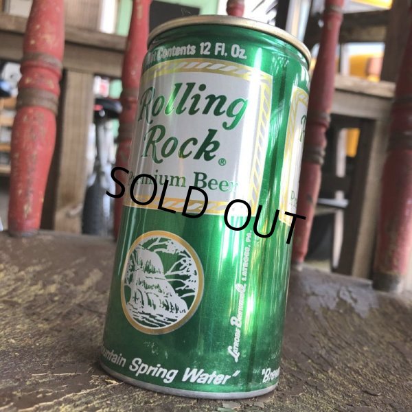 画像5: Vintage Beer Can Rolling Rock (T921) (5)