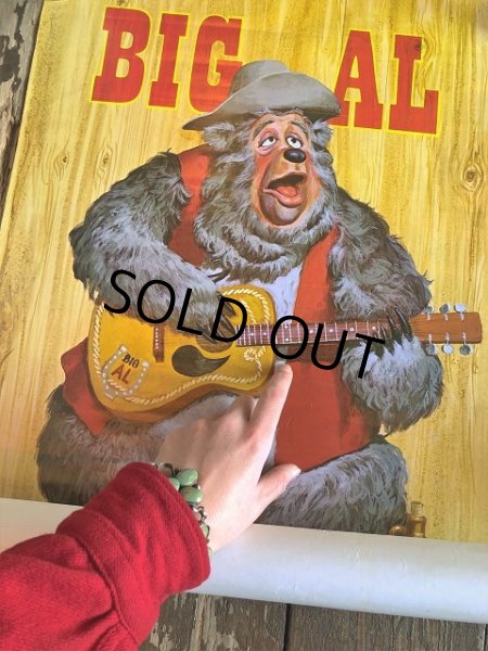 画像8: Vintage Disney BIG AL Country Bear Jamboree Original Poster (T968) (8)