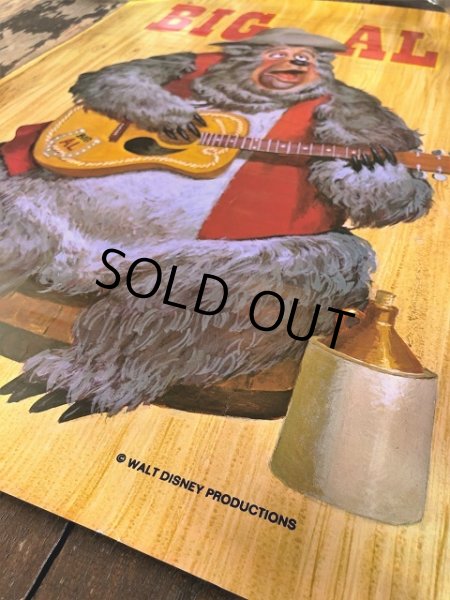 画像3: Vintage Disney BIG AL Country Bear Jamboree Original Poster (T968) (3)